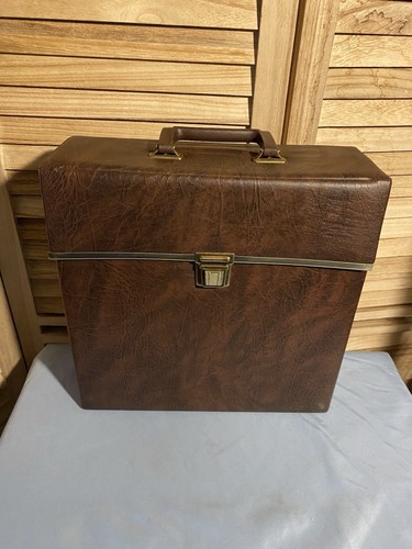 Vintage faux leather brown - vintage,