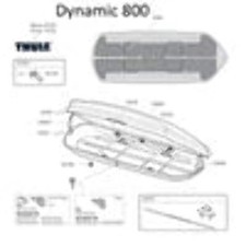 Thule 14162 - Base Set Dynamic 900