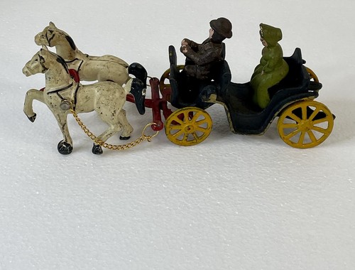 Antique cast iron horse - antique,