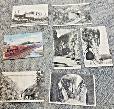 VINTAGE PICTURE POSTCARDS BURMAH RAILWAYS BOMBAY GOKLEIK VIADUCT Train X7