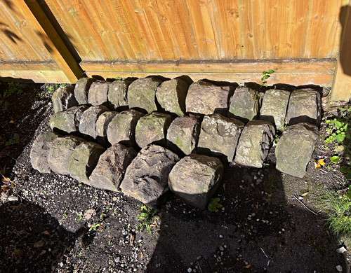 Reclaimed natural sandstone - reclaimed,