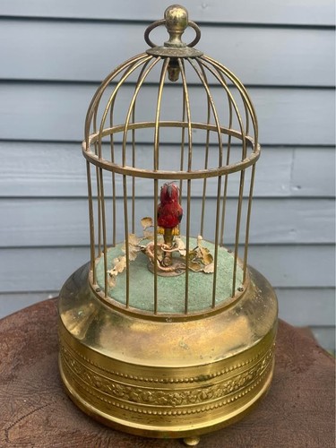 Antique german singing bird - antique, in