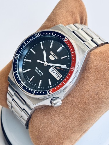 Vintage seiko sports pepsi - vintage,