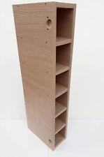 FLAT  PACK  WINE RACK Lisbon OAK KITCHEN CABINET 150 x 700 x 330mm 5 Bottles