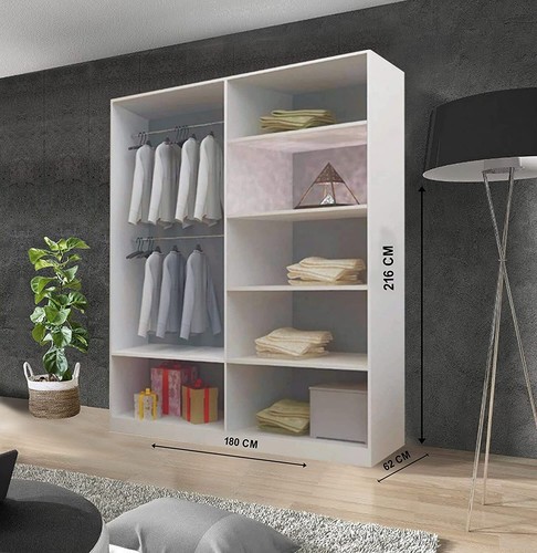 Modern sliding door wardrobe - sliding,