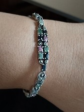 Vintage Natural Ruby, Emerald