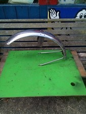 Norton Commando Front Mudguard Complete With Stay and Bracket