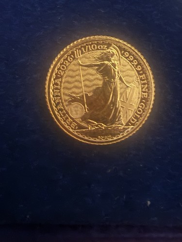 2026 brittania fine - 1/10, gold