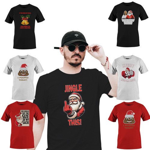 Christmas funny santa jingle - christmas,