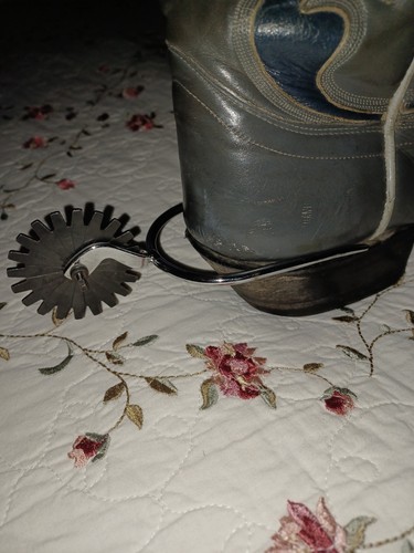 Vintage pair cowboy boot - vintage, of