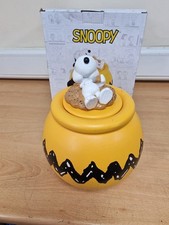 Grupo Erik Biscuit Jar - Snoopy | Cookie Jar, Sweet Jars, Airtight-DAMAGE