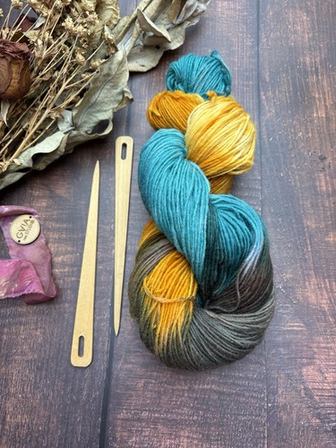 125g hand dyed pure 100 - pure, 100%