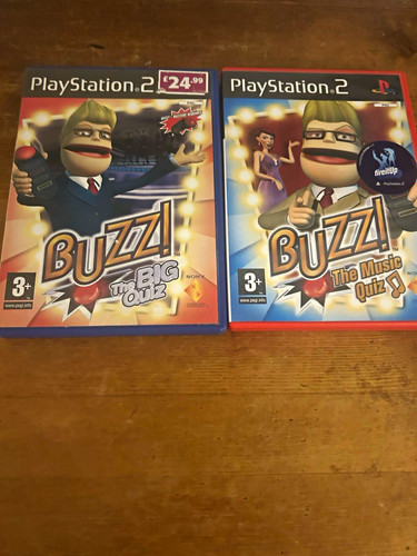 Sony buzz the big quiz - the, (ps2)