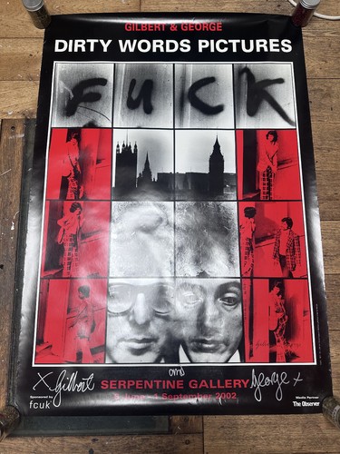 Gilbert george dirty words - dirty,