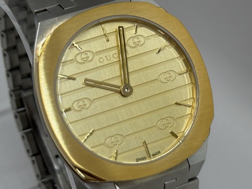 Gucci 25h quartz 34mm gold - quartz,
