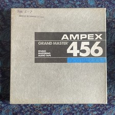 One recording only, Ampex 456 Grand Master 1/4” 10.5” reel to reel Pro.