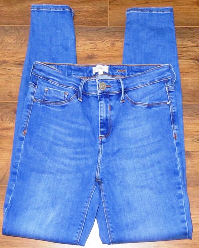 River island blue stretch mid - blue,