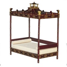 Dolls House Chinese Mahogany