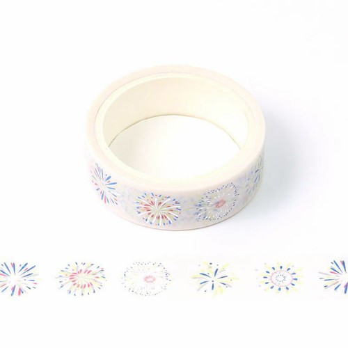 White blue and silver - blue,