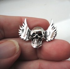 Pirate Skull Wings Biker