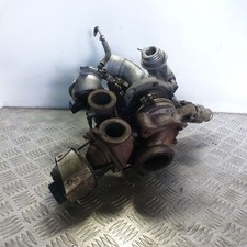2010 CITROEN C5 2.2 HDI DIESEL TWIN TURBO CHARGER UNIT 9683107580