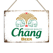 Chang Metal Wall Sign Vintage