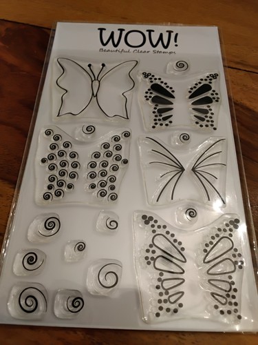 Wow build butterfly stamp - wow, a
