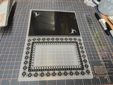 A4 Embossing Folder,  Christmas A4 Embossing Folder Card Craft