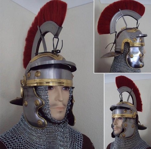 Roman centurion helmet - roman, with