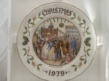 Aynsley 1979 Xmas Plate 21.5cm