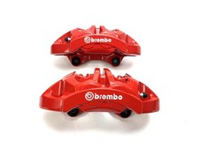 GENUINE AUDI Q5 FY FRONT LEFT + RIGHT BREMBO BRAKE CALIPERS 2017-2024 338/30mm