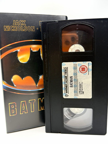 Warner home video batman vhs - video,
