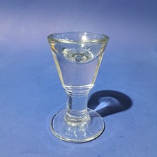 Antique Penny Lick Glass / Firing Glass Deceptive