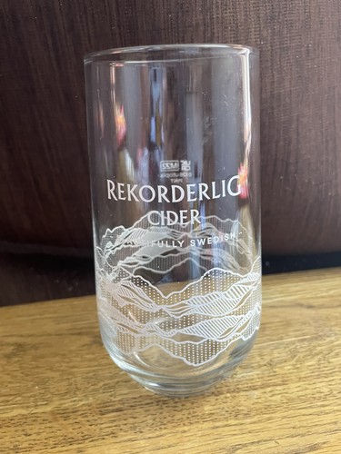 Rekorderlig cider pint - cider, glass