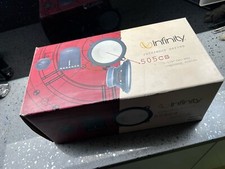 Infinity Reference Series 505cs Pair With Tweeter  Retro/ Vintage Car Speaker