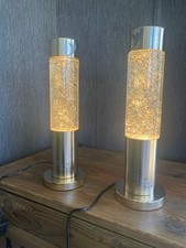 Pair Disney Tinkerbell Larva Lamps 40cm Tall 