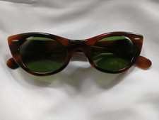 Vintage B&L Ray-Ban Lisbon W0961  Tortoise Frames Green RB3 Lenses 