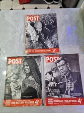 3x Picture Post Magazines From