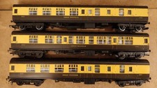 3 GWR Great Western Mk1 Coaches for Hornby 00 Gauge Train Sets