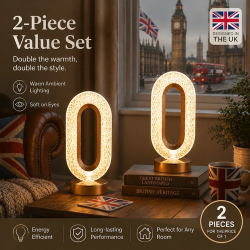 Usb led crystal table lamp - led,