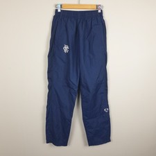 Rangers Tracksuit Bottoms Mens Small Blue Vintage Y2K Nike Football Zip Cuff