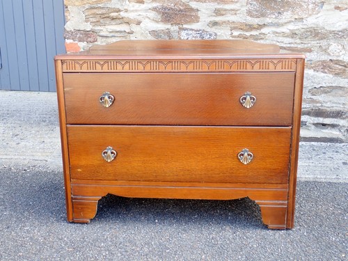 Vintage lebus chest drawers - vintage, of