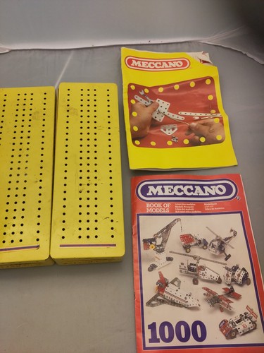Vintage meccano set boxes - set,