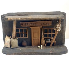 Folk Art Rustic General Store