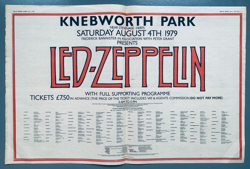 Led zeppelin 1979 - zeppelin,