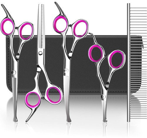 Pet scissors with round - with, tip