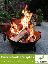 BBQ Fire Pit Steel Kadai Bowl