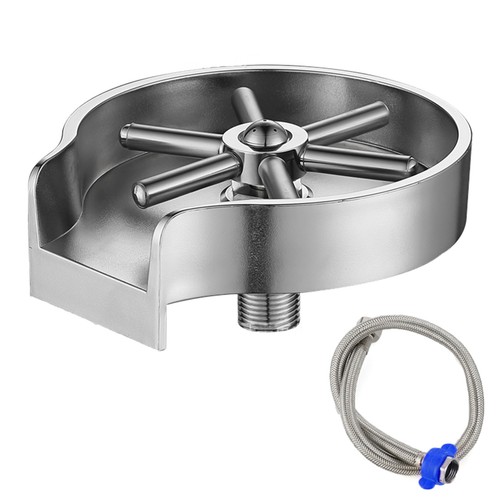 Glass rinser for kitchen sink - glass,