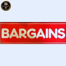 Bargains Poster SALE SIGNAGE