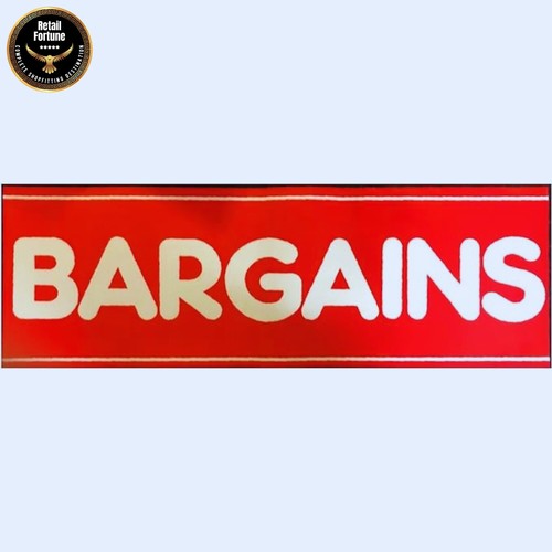 Bargains poster sale - bargains, signage